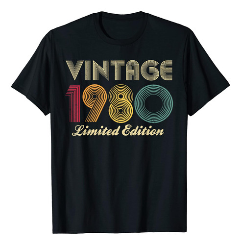 Rd Birthday Vintage Edición Limitada 43 Años Camiseta
