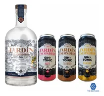 Comprar Gin Jardin Escondido + 3 Latas Gin Tonic - The Gin Place
