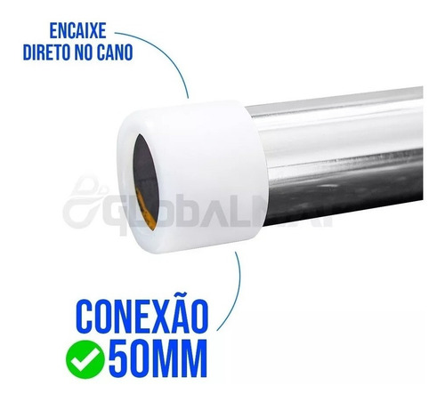 Jato Para Piscina Spa Basic Inox 100cm Cascata Grande Curva