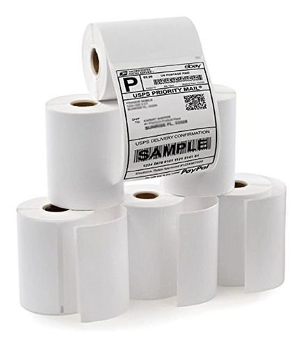 Sjpack 6 Rollos Dymo 4xl Etiquetas 4  X 6  1744907 Etiquetas