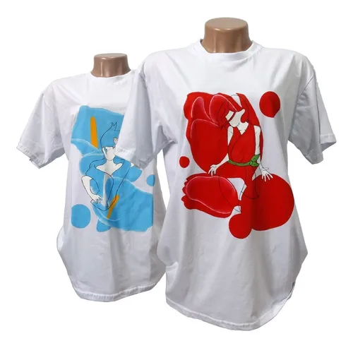 Kit 2 Camisetas Femininas Tumblr Personalizada Artesanato