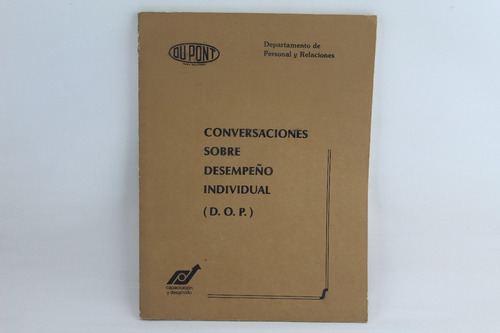 R428 Conversaciones Sobre Desempeño Individual -- Dupont