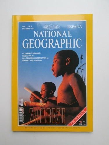 Libro  National Geographic - Zambeze - Vol. 1 Nº 1 