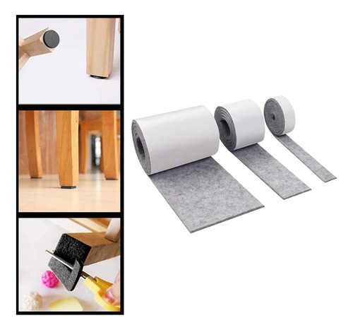 2 X 6 Rollos Autoadhesivos Para Muebles Duros, 2 Unidades