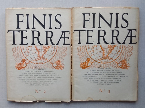 Lote 12 Revistas Finis Terrae 1954-1959