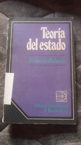 Teoría Del Estado Ernesto Palacio