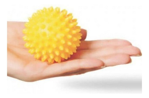 Bola Cravo Massagem Exercício Point Ball Macia 6cm Carci Cor Laranja