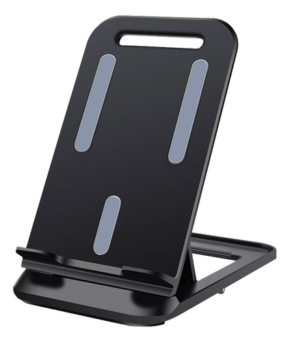 Soporte Celular De Escritorio, Plástico, Negro