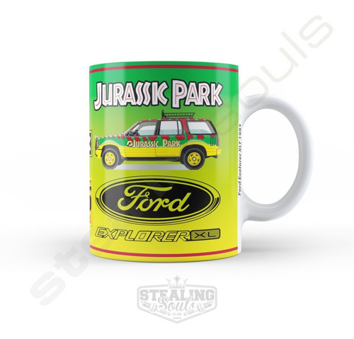 Taza Fierrera | Jurassic Park | Ford Explorer Xlt 1993