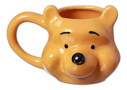 Caneca Formato Ursinho Pooh 3d 500 Ml