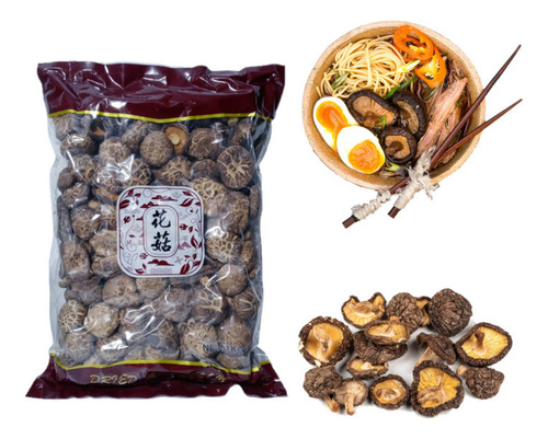 Hongos Seco Shitake Touku 1kg Hua Gu