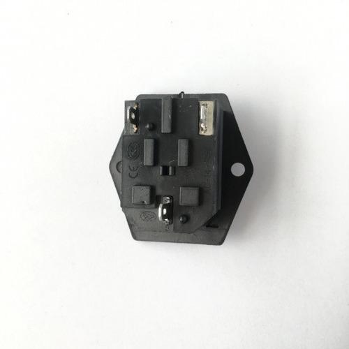 Enchufe Corriente Entrada Power Macho Boton Switch On/off