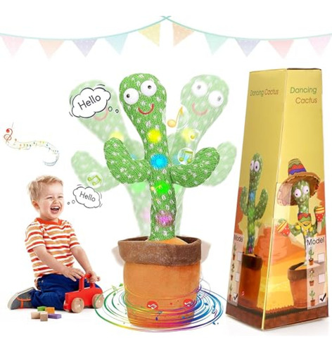 Juguete Bailarin  Luketure Cactus Juguete Para Bebé, Juguete