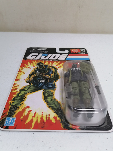 Gi Joe Rene Comic Series Arctic Trooper Snake Eyes 2007 25th