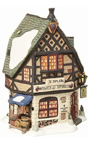 Department 56 Dickens' Village E Tipler Agent Wine Spirits