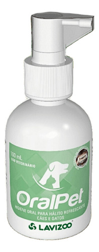 Oralpet Lavizoo 100ml Spray Tratamento Tartaro E Gengivite