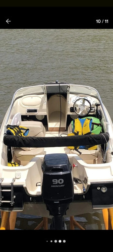 Lancha Bermuda Elynx Con Motor Mercury 90hp Modelo 2015 2t
