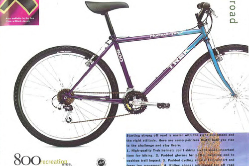 Trek 800 17 Pulgadas Chromoly Shimano Verde 17 " (Usado)