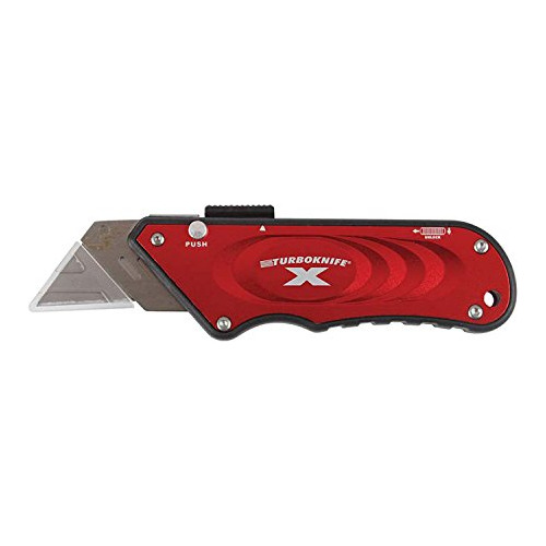 Cortador De Cajas Turboknife X, Paquete De 2, Color Roj...