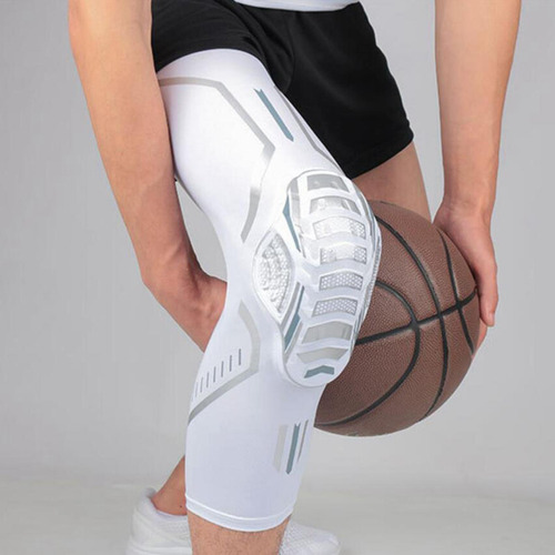 1 Pieza De Protector De Rodilla/codo Con Tira Blanca Xl