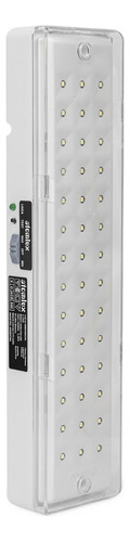 Luz de emergencia Atomlux 2045LITIO-LED con batería recargable 220V blanca