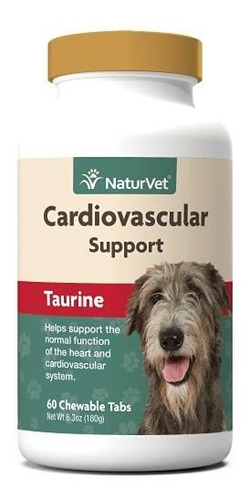 Suplemento Naturvet Apoyo Cardiovascular Para Perros