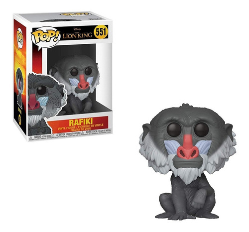 Funko Pop Rafiki 551 Lion King Rey Leon Original Educando