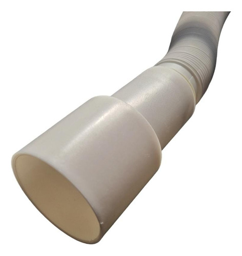 Tubo Fuelle Extensible Universal Descarga 40/50 Pvc Blanco