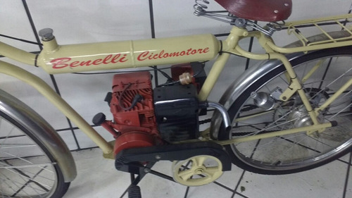 Bicicleta Motor Retro 4 Tempos Benelli Ciclomotore Montg