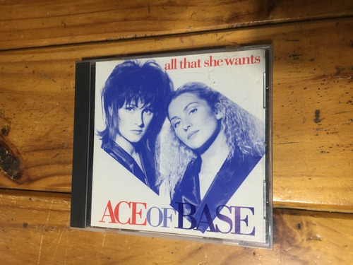 Ace Of Base All That She Wants Cd 1993 Usa Europop Synth-pop