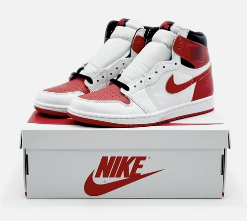 Nike jordan retro 1 white sale
