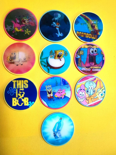 Colección Completa Bob Esponja Vuala 2024 51 Pza