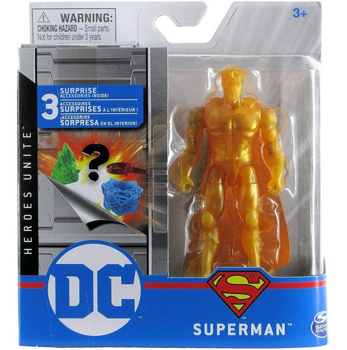 Figuras Articuladas 10 Cm Dc Superman Flash Cyborg Shazam 