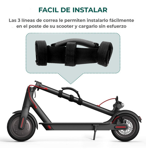 Imagen 2 de 4 de Correa De Mano Para Scooter, Monopatín- Eciclos