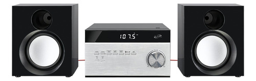 iLive Minicomponente CD Radio Negro/Plateado