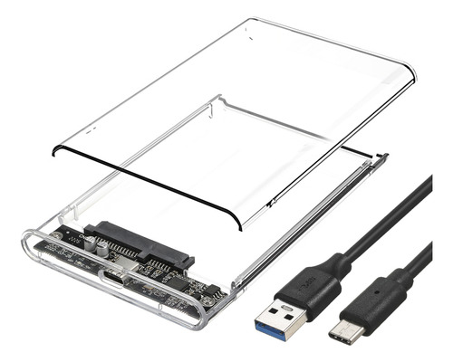 Carcasa De Disco Duro 2.5 Hdd/ssd De Alta Velocidad 2.5 Sata