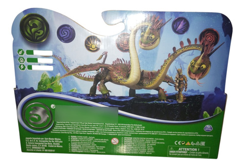 Dreamworks Dragons Brutilda Eructo Y Guacara Dragons Evolved