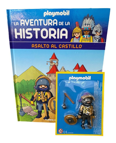 Playmobil Soldado Medieval - Colección Aventura De Historia 