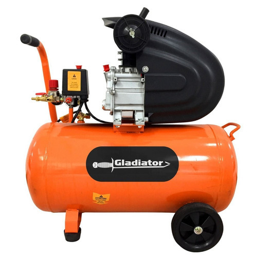 Compresor De Aire Gladiator 2hp Ce550 50lts 220lts/min 8 Bar