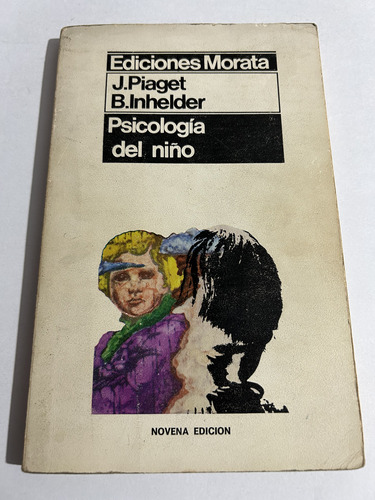 Libro Psicología Del Niño - Jean Piaget - Muy Buen Estado