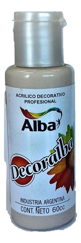 Acrilico Decorativo Decoralba Alba 60ml Colores Tradicional Color 421 PIEL CANELA