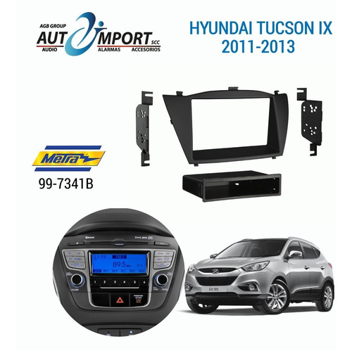 Adaptador De Radio Hyundai Tucson Ix 14-15 Metra