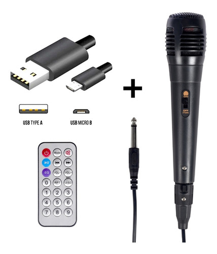 Bocina Bafle Portátil 8 Pulgadas Bluetooth Con Karaoke Tedge