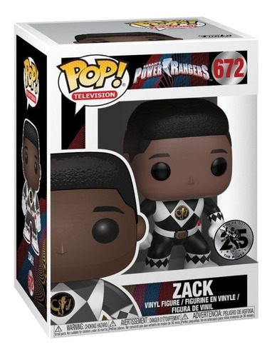 Figuras Coleccionables - Funko Pop - Power Rangers Zack