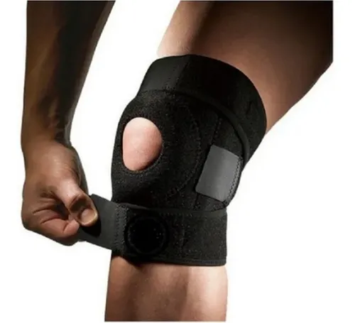 Rodillera Acolchada Rotula Abierta Neopreno Triple Ajuste | MercadoLibre