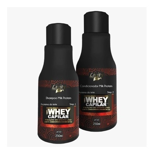 Manutenção Whey Protein Livity 250g Xampu E Condicionador