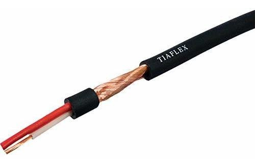 Imagem 2 de 3 de Cabo Microfone Stereo 2×0.14 26awg Preto Esp Rol100m Tiaflex
