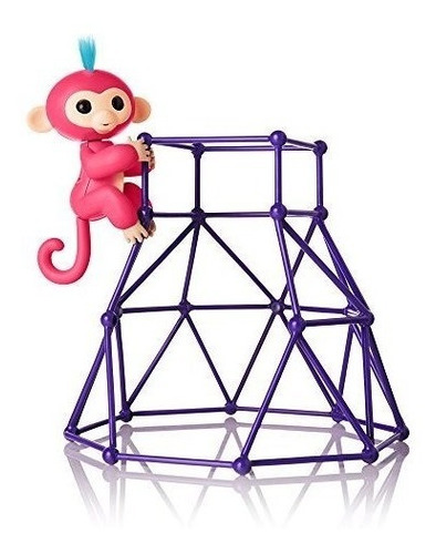 Fingerlings Jungle Gym Playset Interactive Baby Monkey Aimee