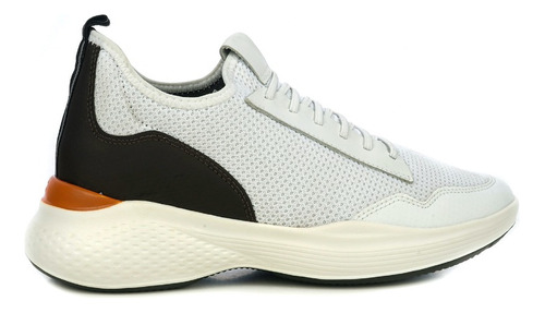 Tenis Urbano South Blanco Max Denegri +7cms De Altura