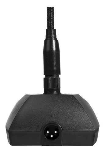 Microfone De Mesa Profissional Gooseneck Sk-mc170 Skypix Cor Preto